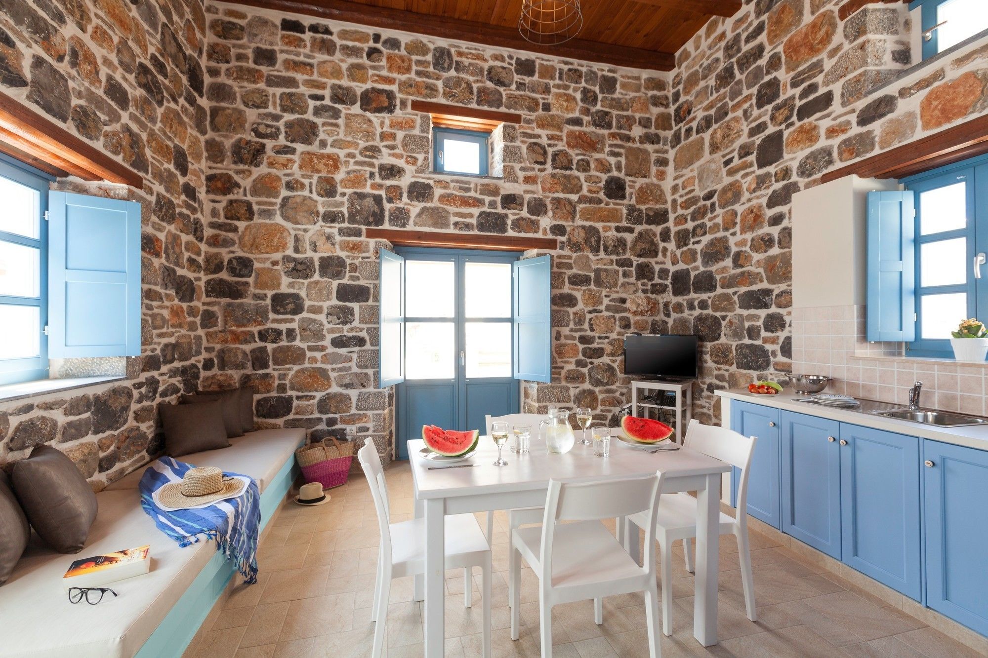 H Hotel Pserimos Villas Pserimos Town المظهر الخارجي الصورة